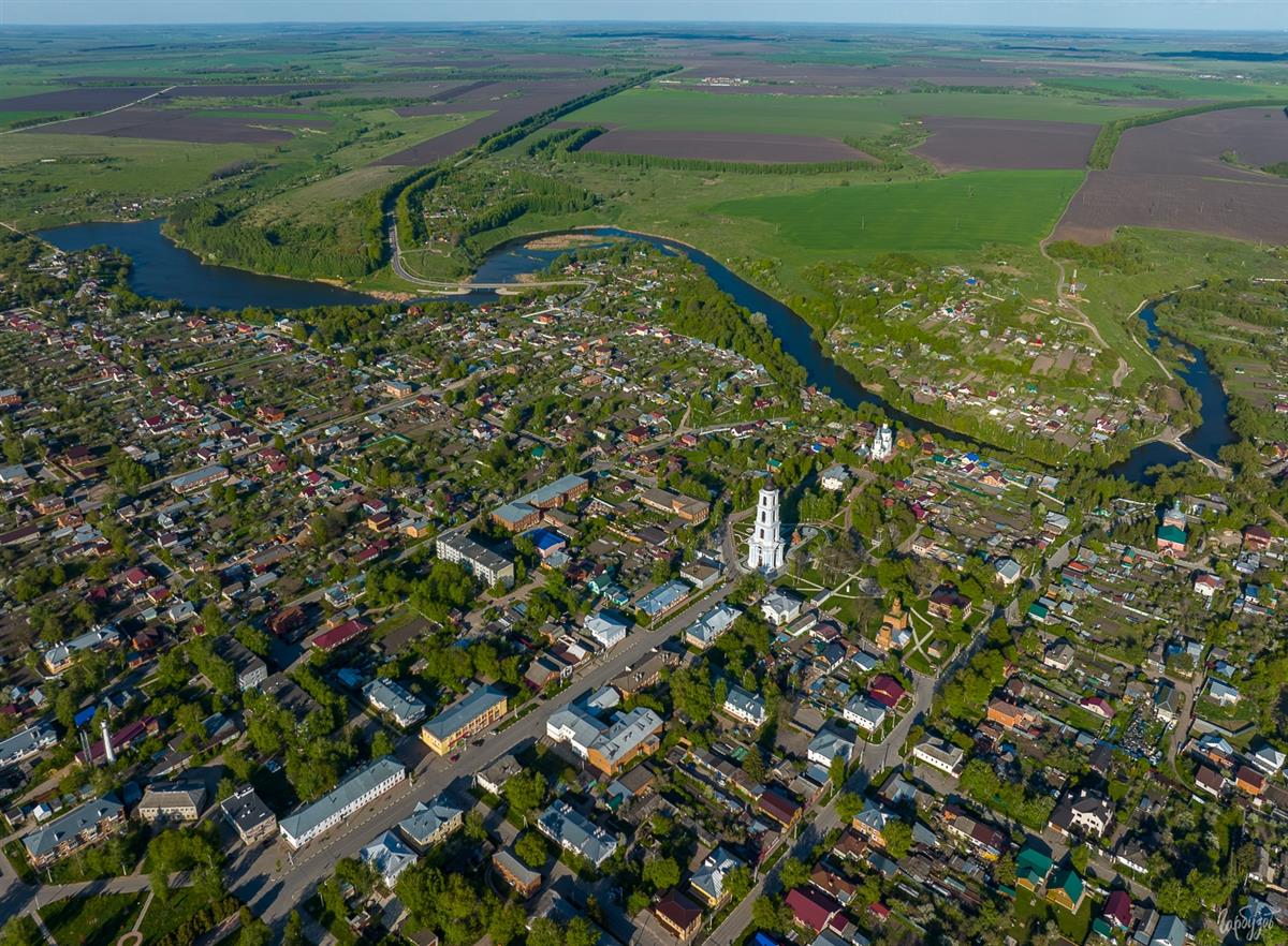 Венёв с высоты